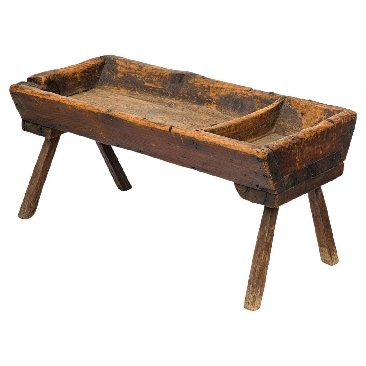 Abbeveratoio in legno Country Provincial Farmhouse americano in vendita