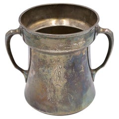 Art Deco Silver Plate Ice Bucket