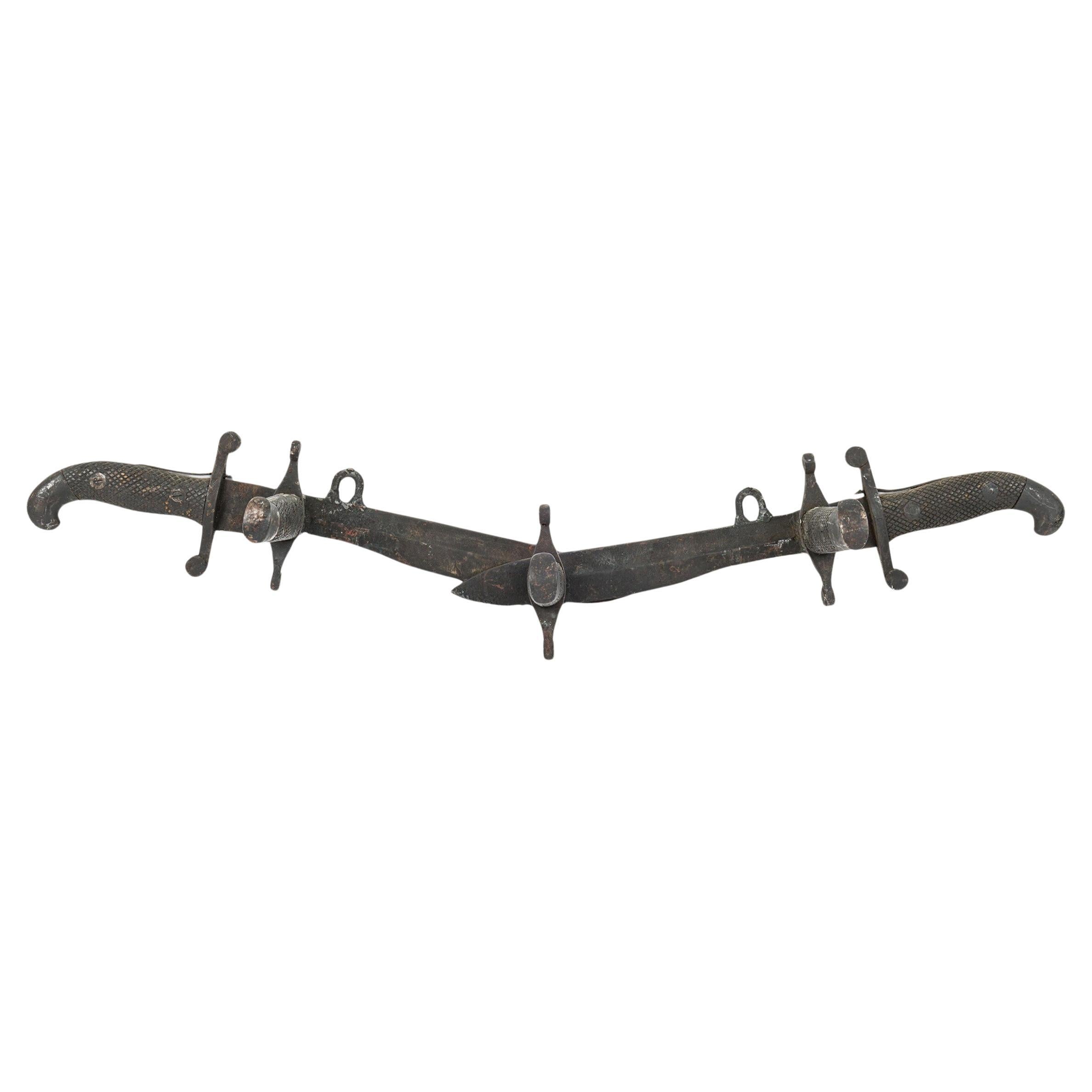 Victorian Style Wrought Iron Hatrack