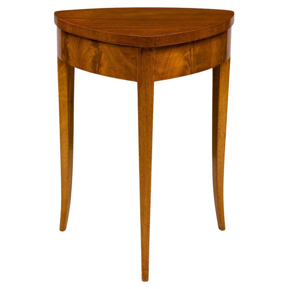 Austrian Biedermeier Triangular Side Table For Sale