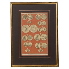 English engraving of Medals associated with King William III
