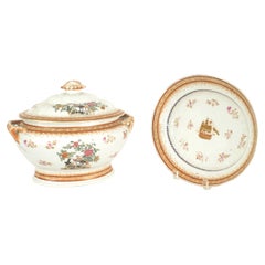 Continental Porcelain Soup Tureen
