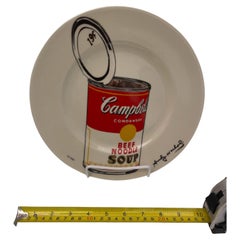 Andy Warhol American Modern Campbell's Beef Noodle Soup Pattern Dinner Plates