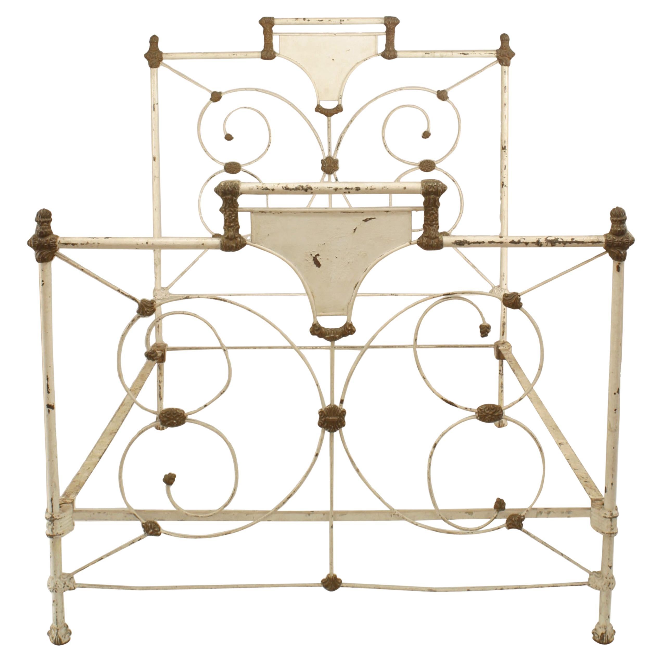 When were cast iron beds made?