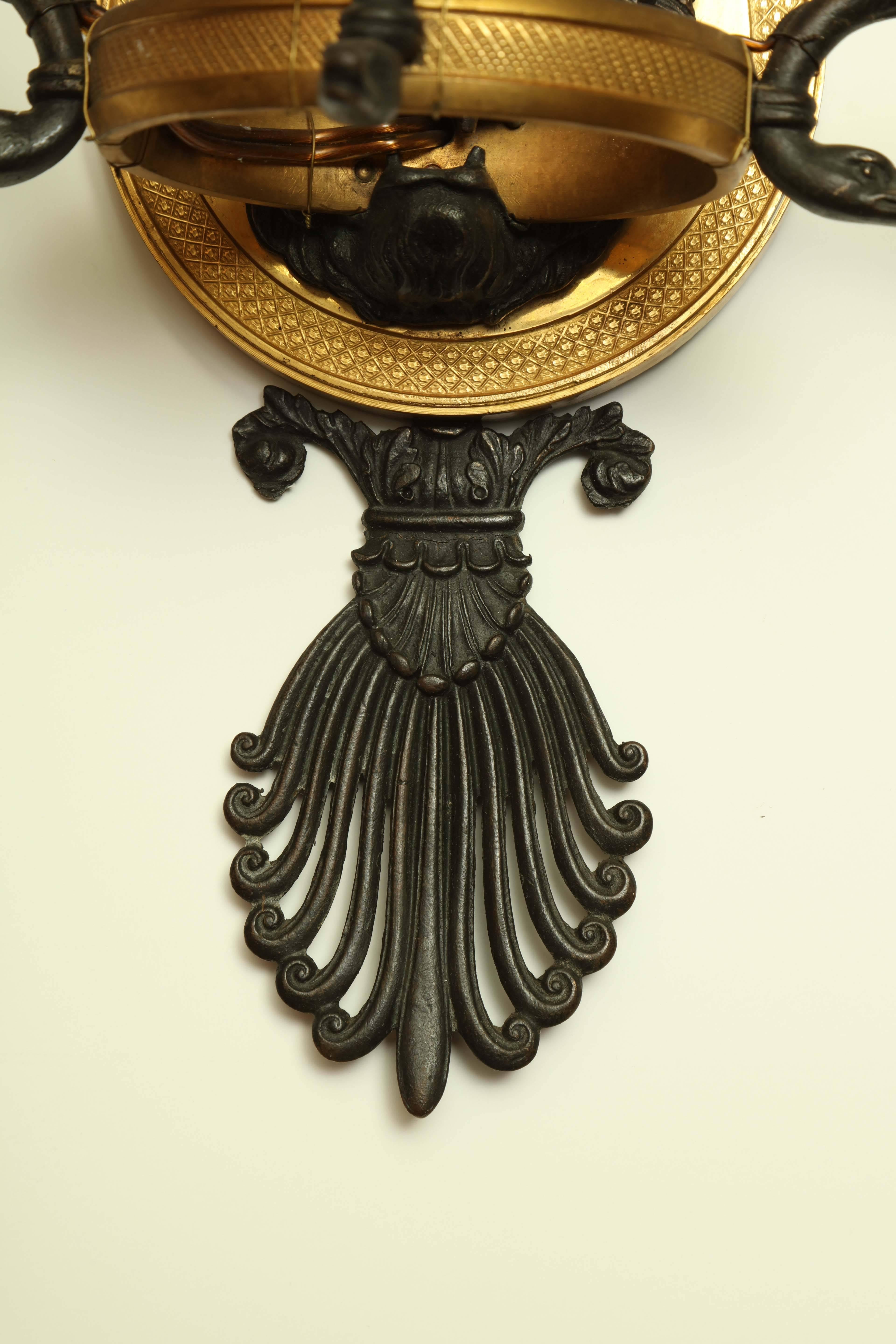 lion sconce