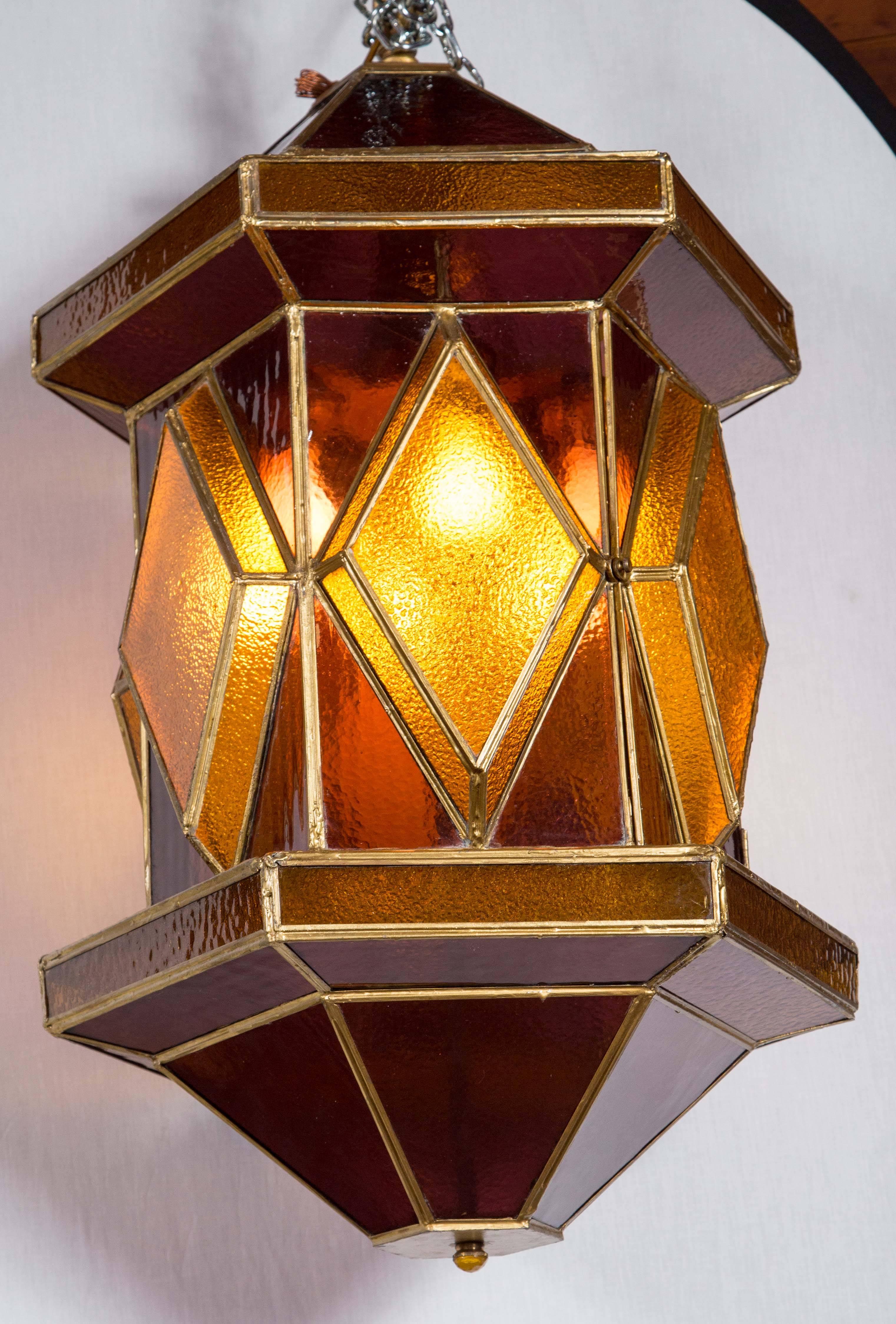 moroccan lantern gold