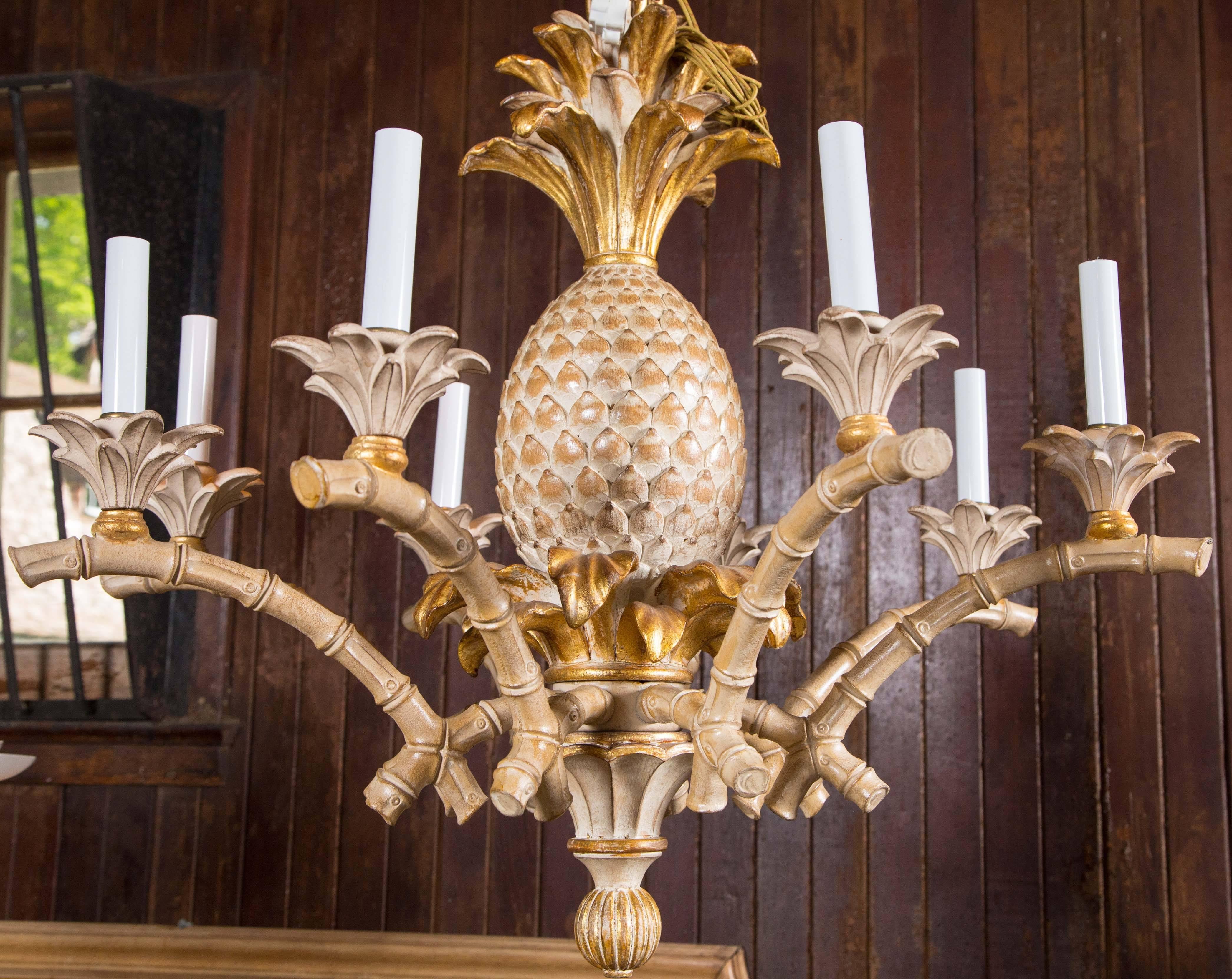 pineapple light fixture