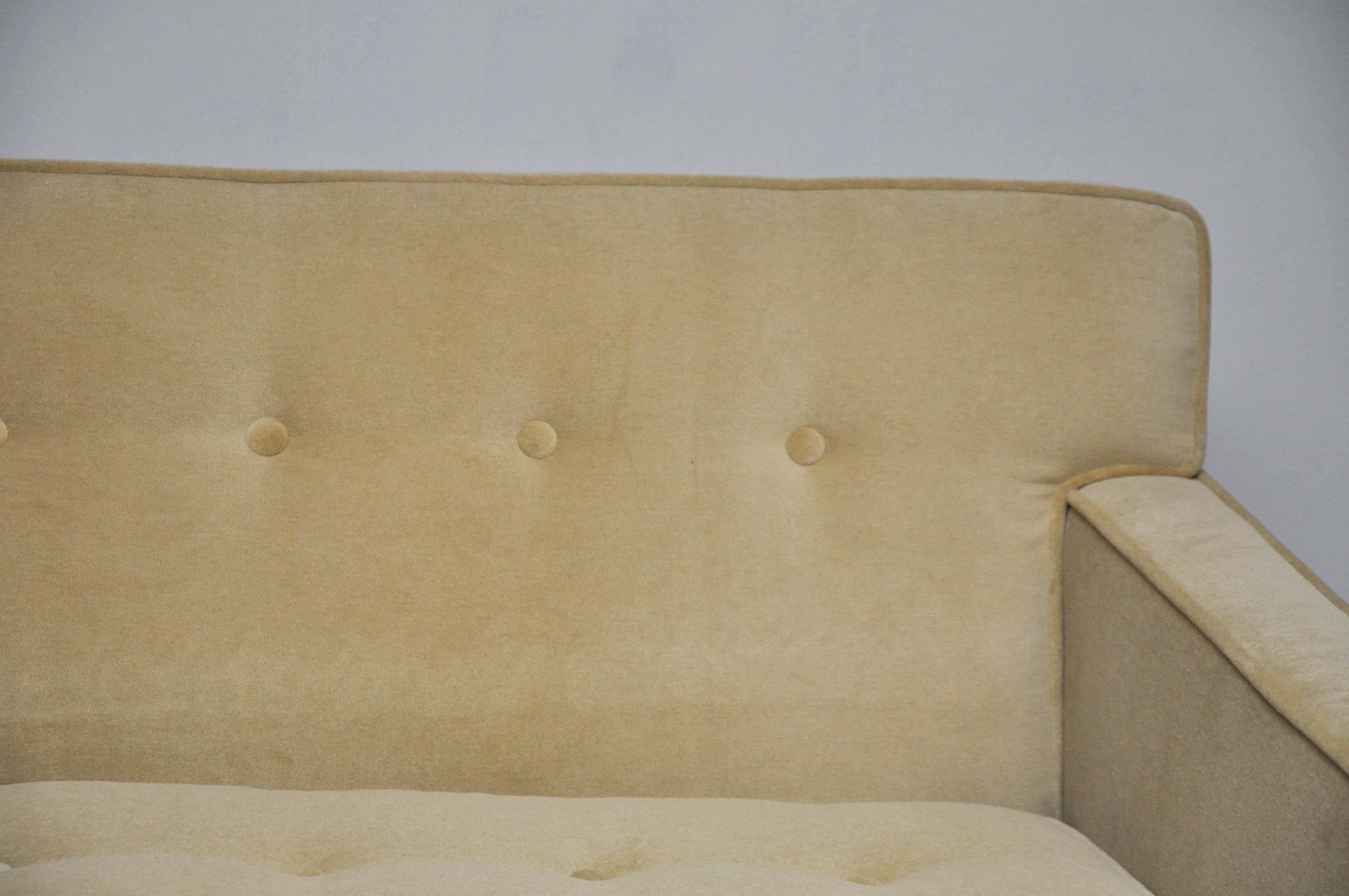 American Dunbar Sofa by Edward Wormley in Italian Velvet