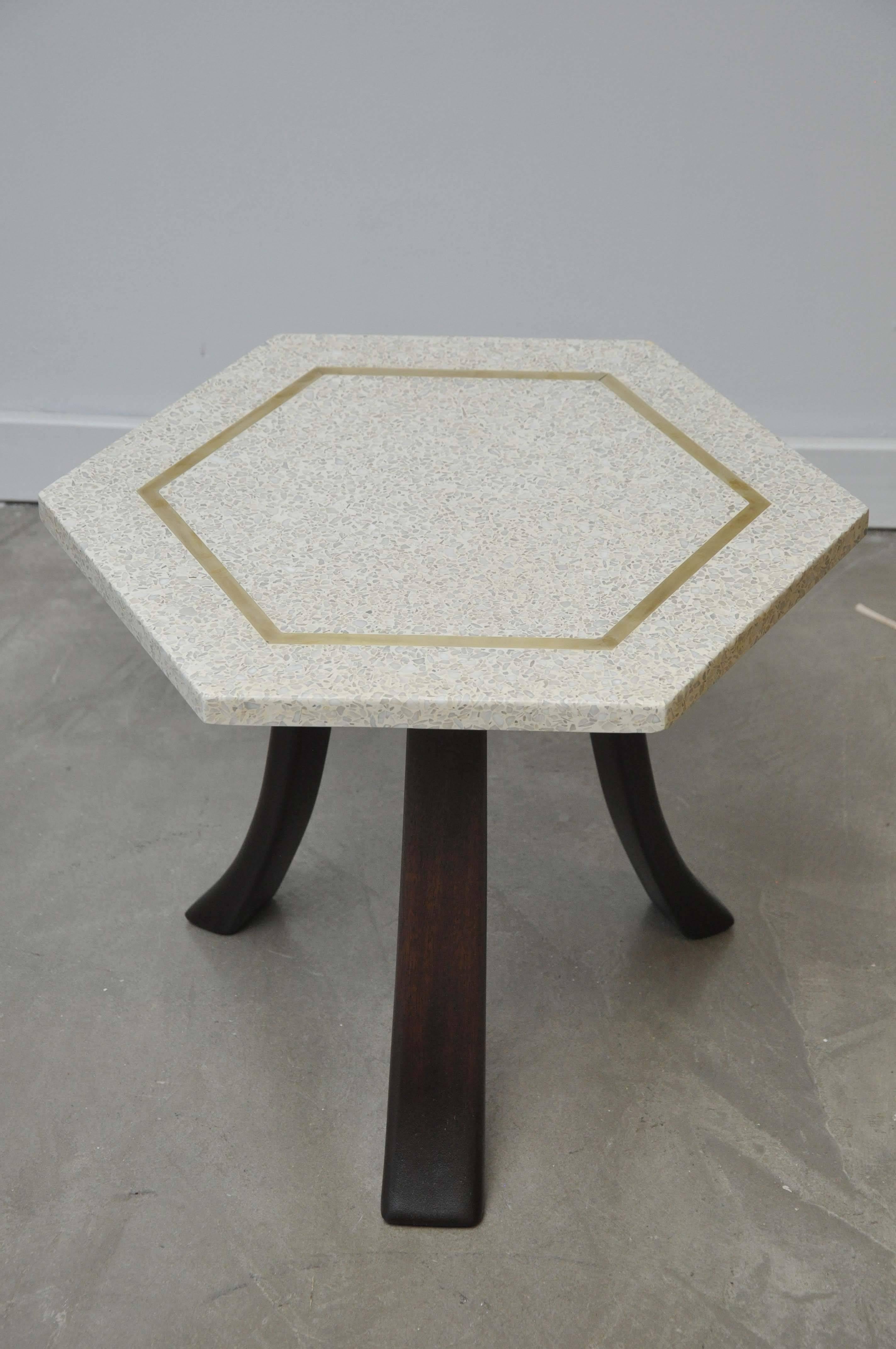 Mid-Century Modern Harvey Probber Terrazzo Side Tables