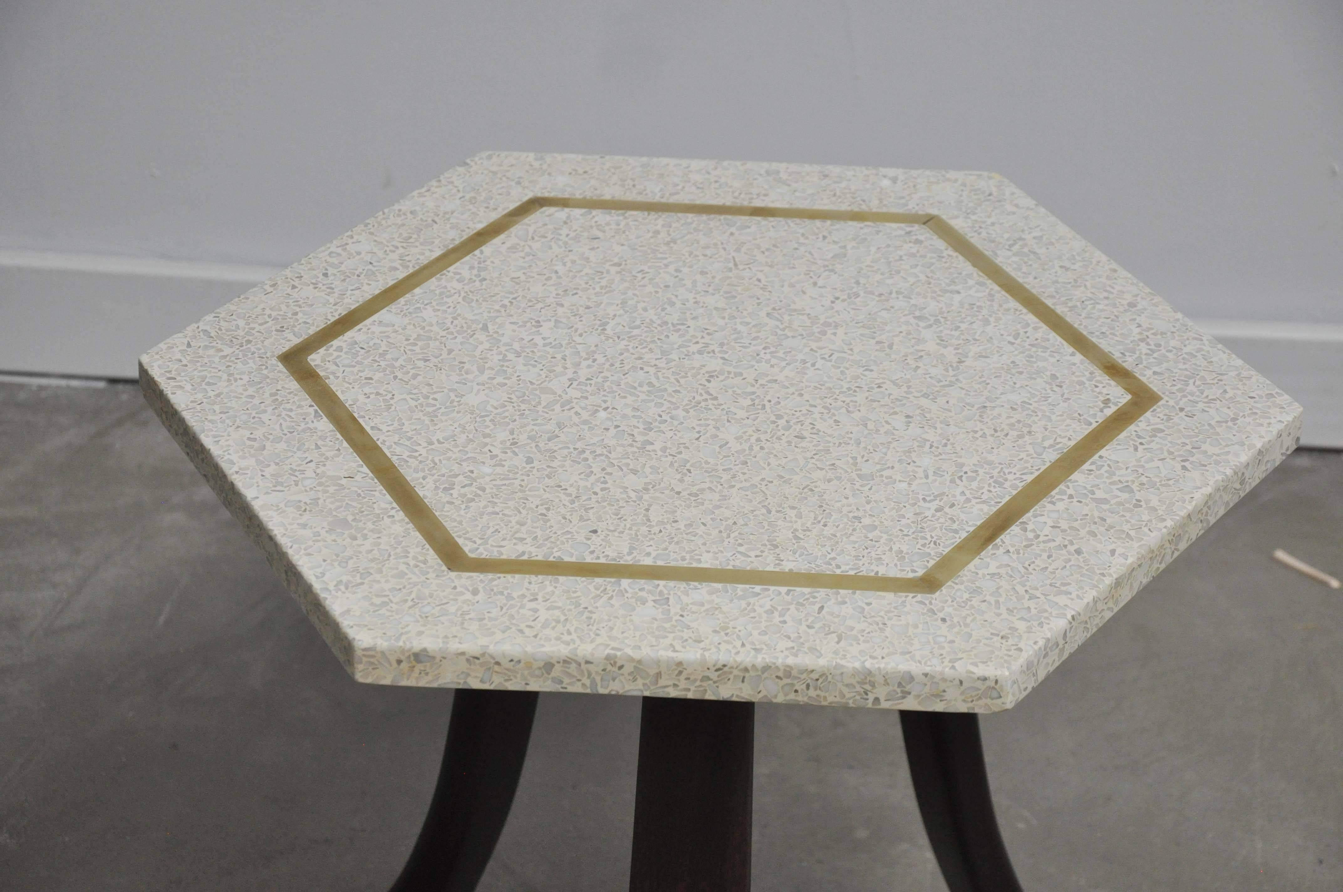 Harvey Probber Terrazzo Side Tables In Excellent Condition In Chicago, IL