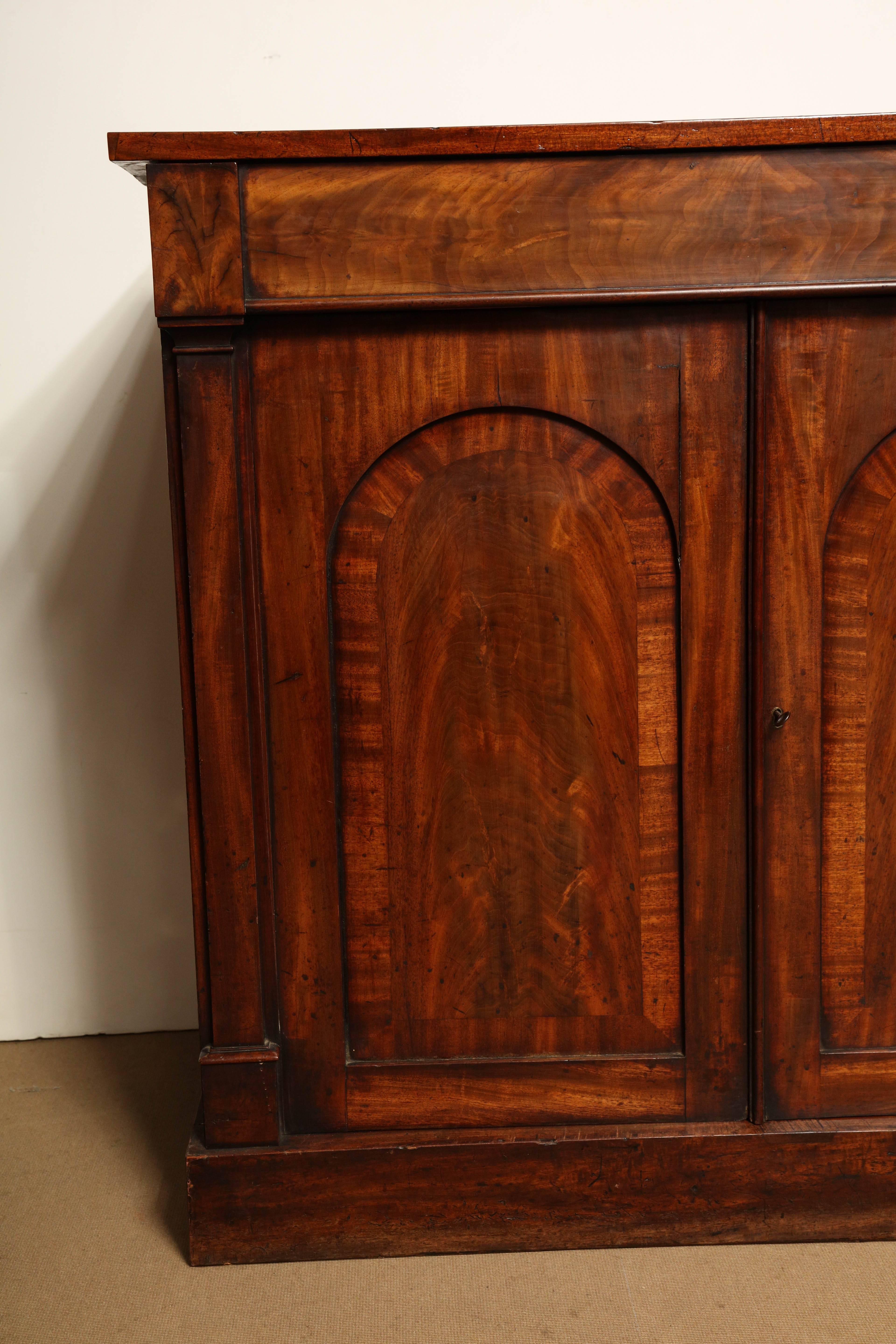 Mid-19th Century English, Mahogany Cupboard by Gillows In Good Condition In New York, NY