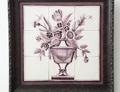 Late 18th Century Dutch Delft Tile Picture
