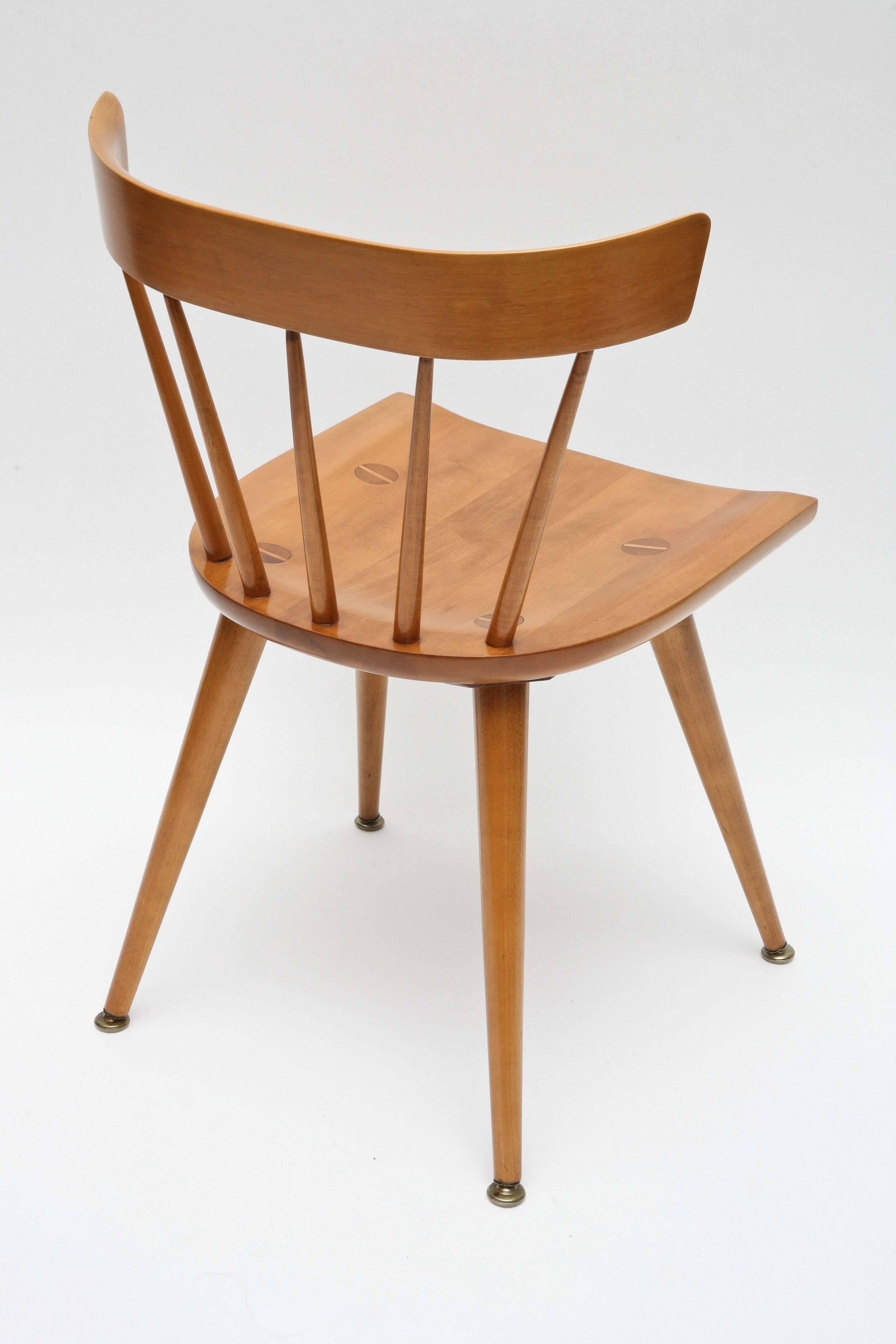 Mid-Century Modern Set of 8 Paul McCobb Screw Planner Series Dining Chairs, 1950s, USA