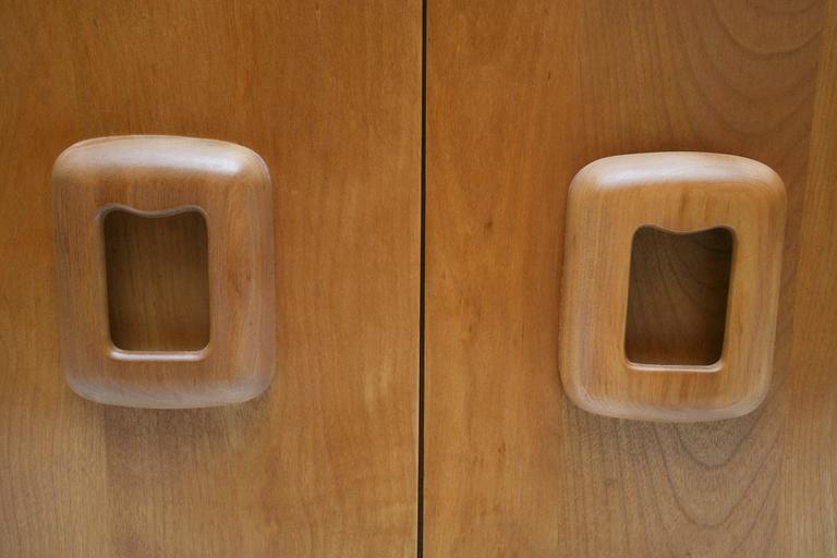 Two-Piece Heywood Wakefield Cabinet, 1960s, USA at 1stdibs