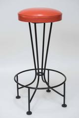 Set of Four Vintage "Atomic" Bar Stools, circa 1960s