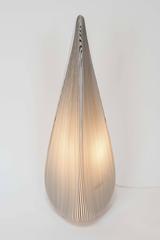 Lampe pyramide en verre de Lino Tagliapietra pour Vetri Murano