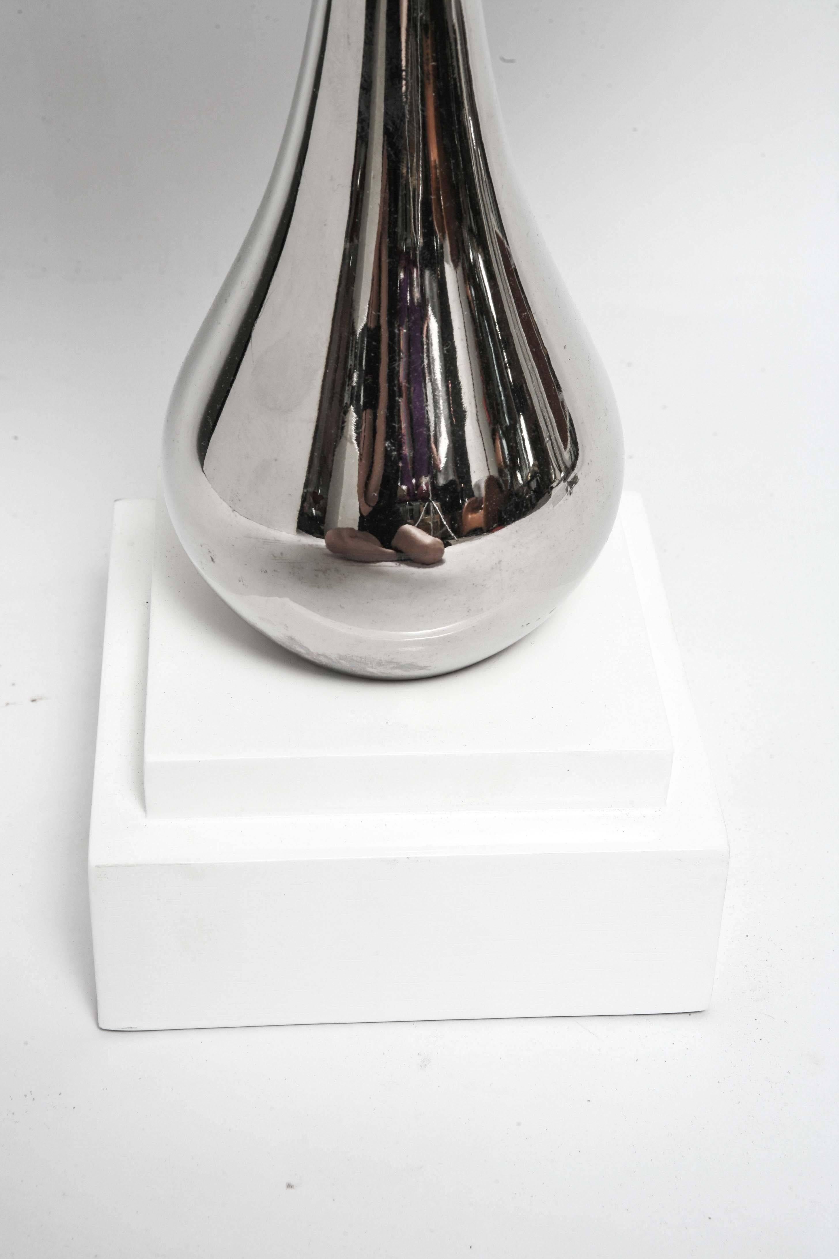 American Mid-Century Modern Hollywood Regency Tommi Parzinger Style Teardrop Table Lamps