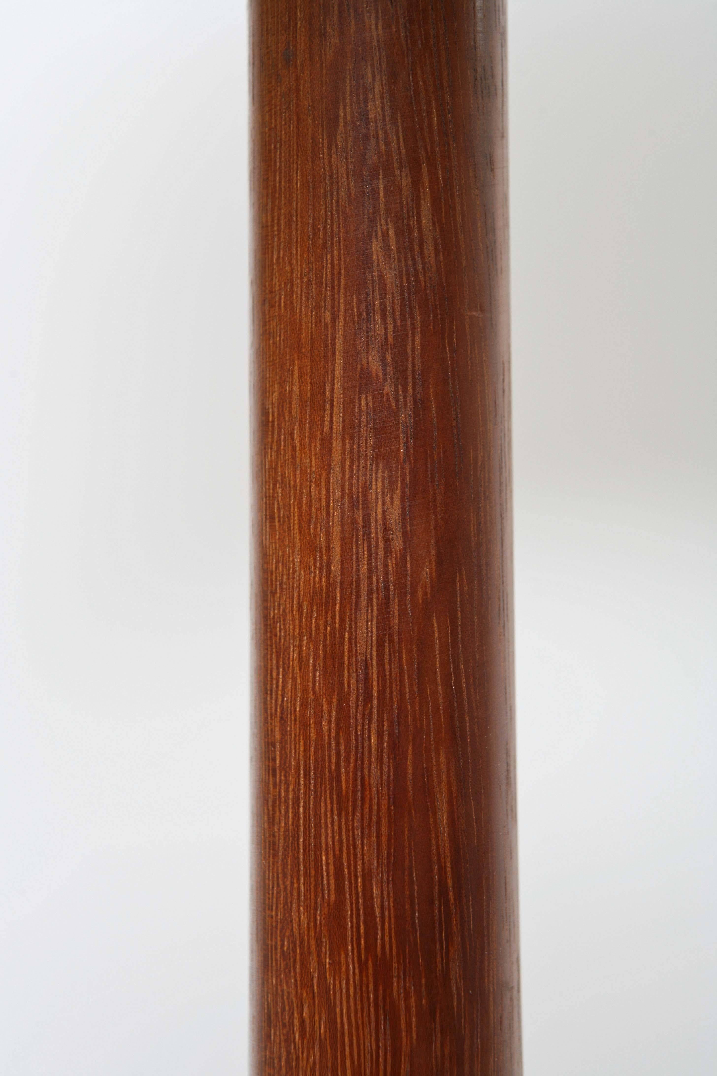 Mid-Century Danish Modern Wood Teardrop Table Floor Lamp Gordon Martz Style 3