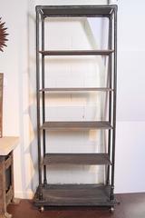 French Industrial Open Shelf Etagere