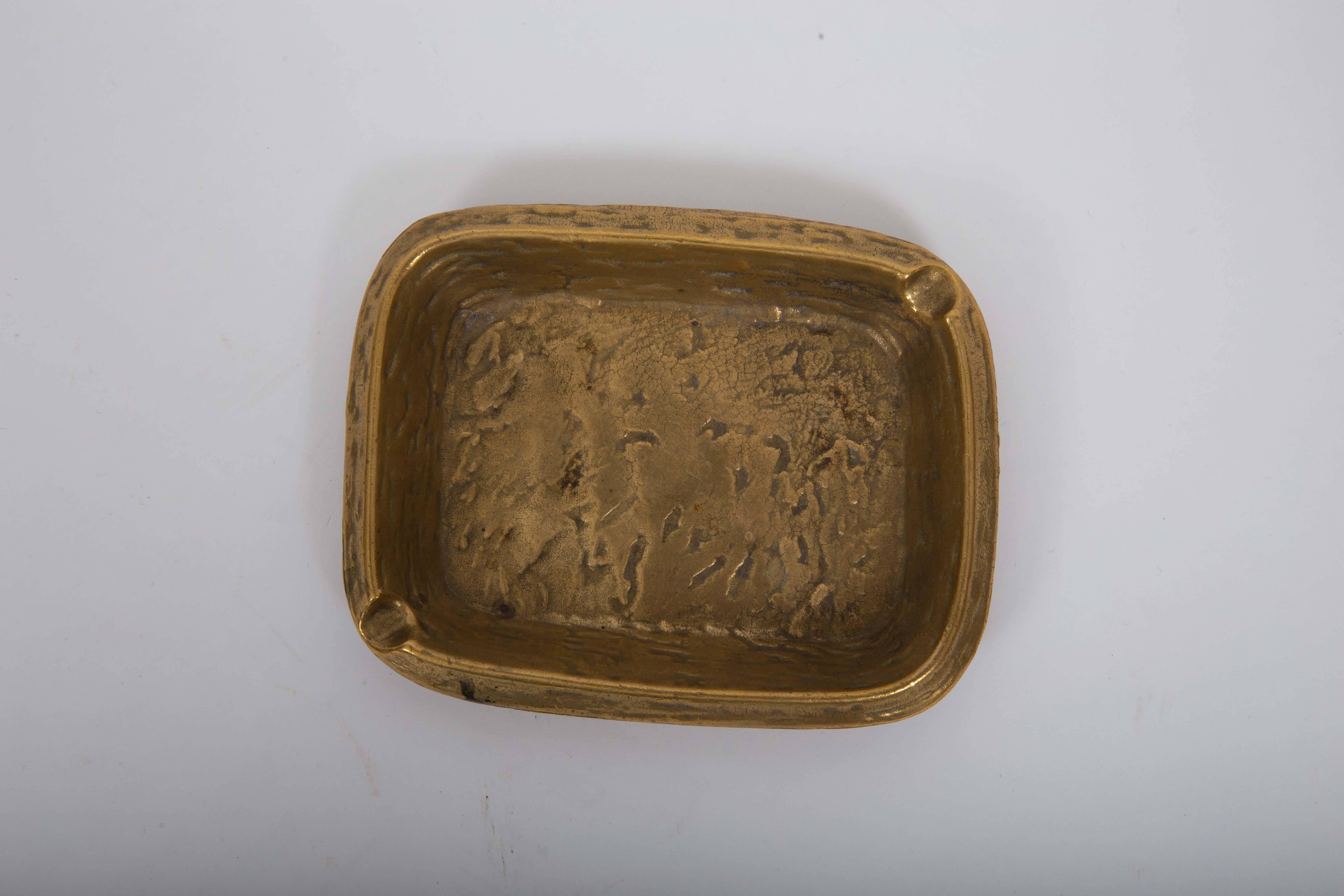Mid-20th Century Bronze Ashtray by Costa Coulentianos