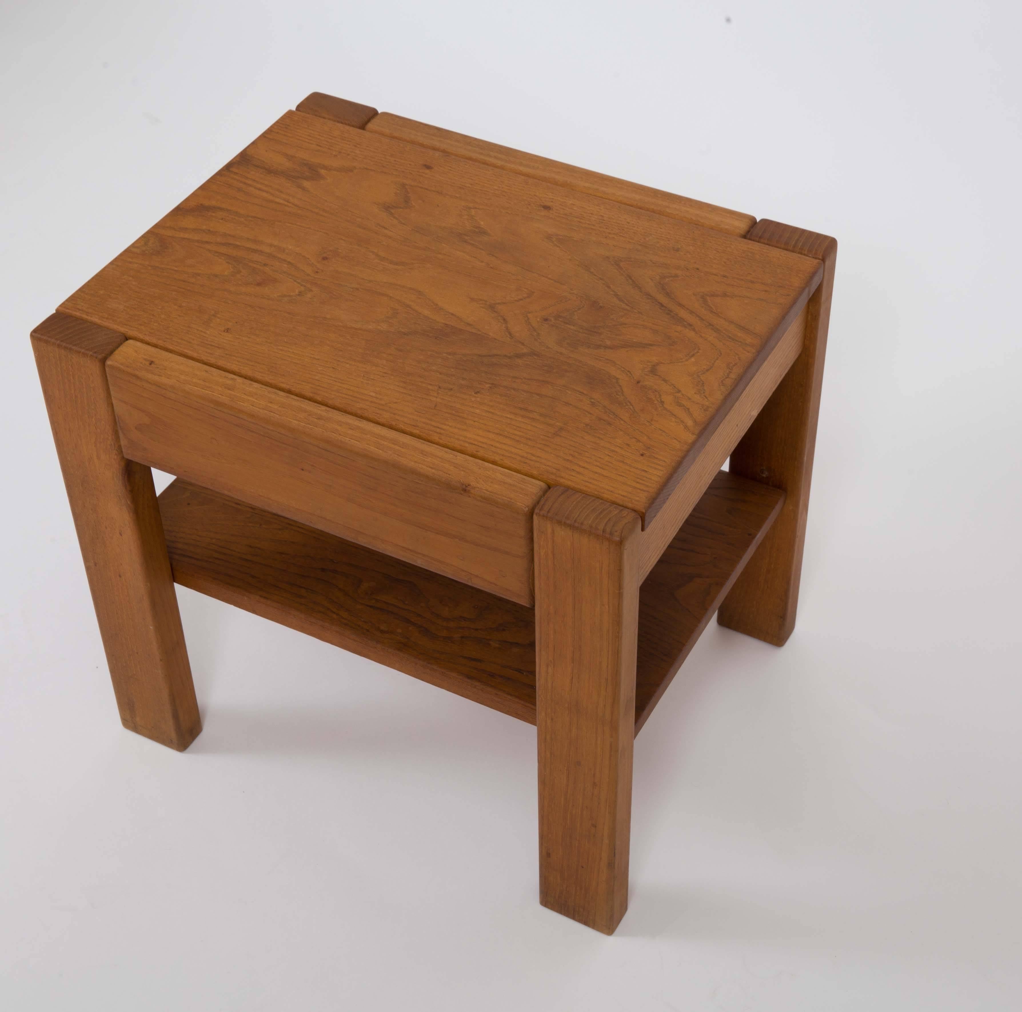 French Wooden Side Table
