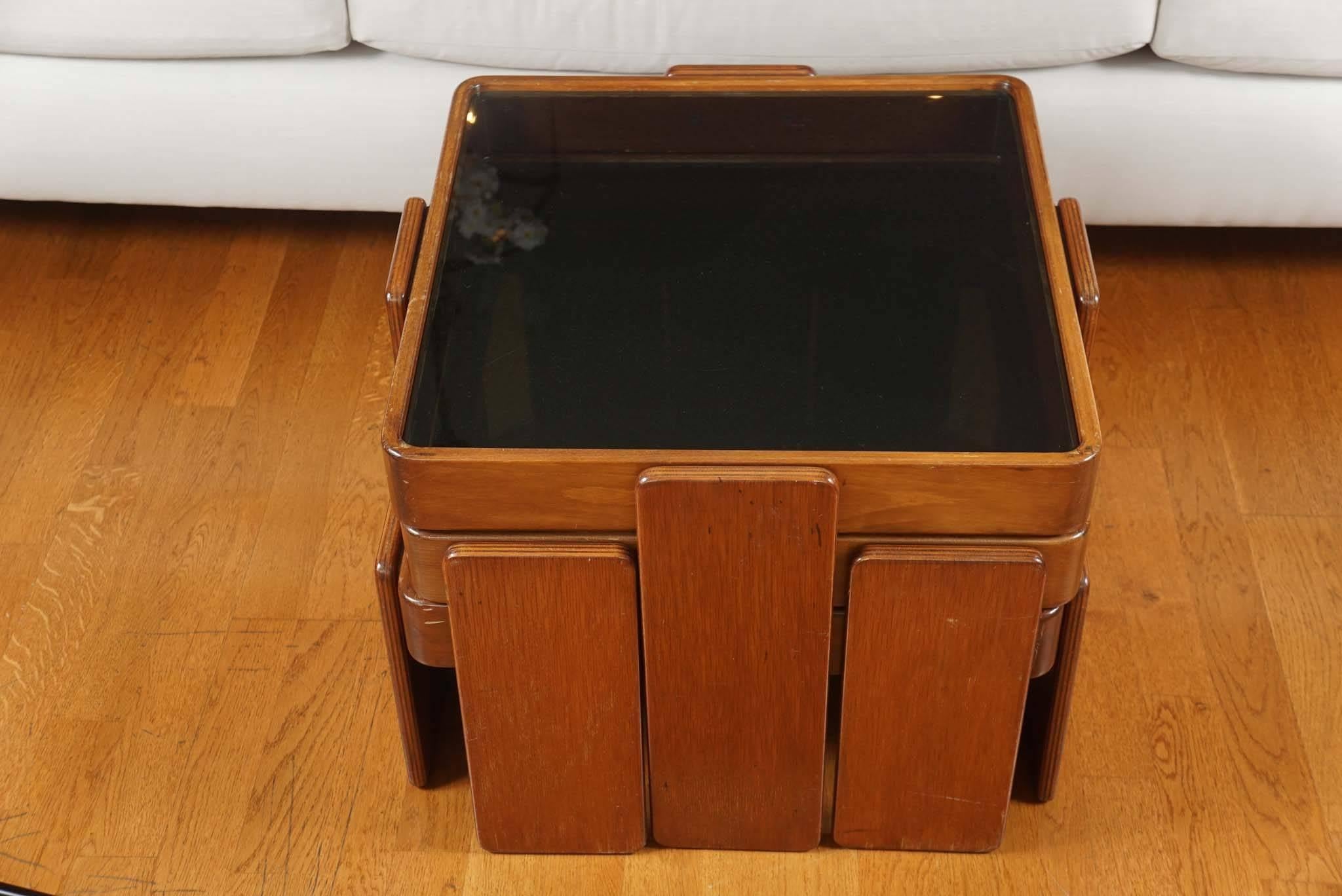 Geometric Set of Nesting Tables at 1stDibs