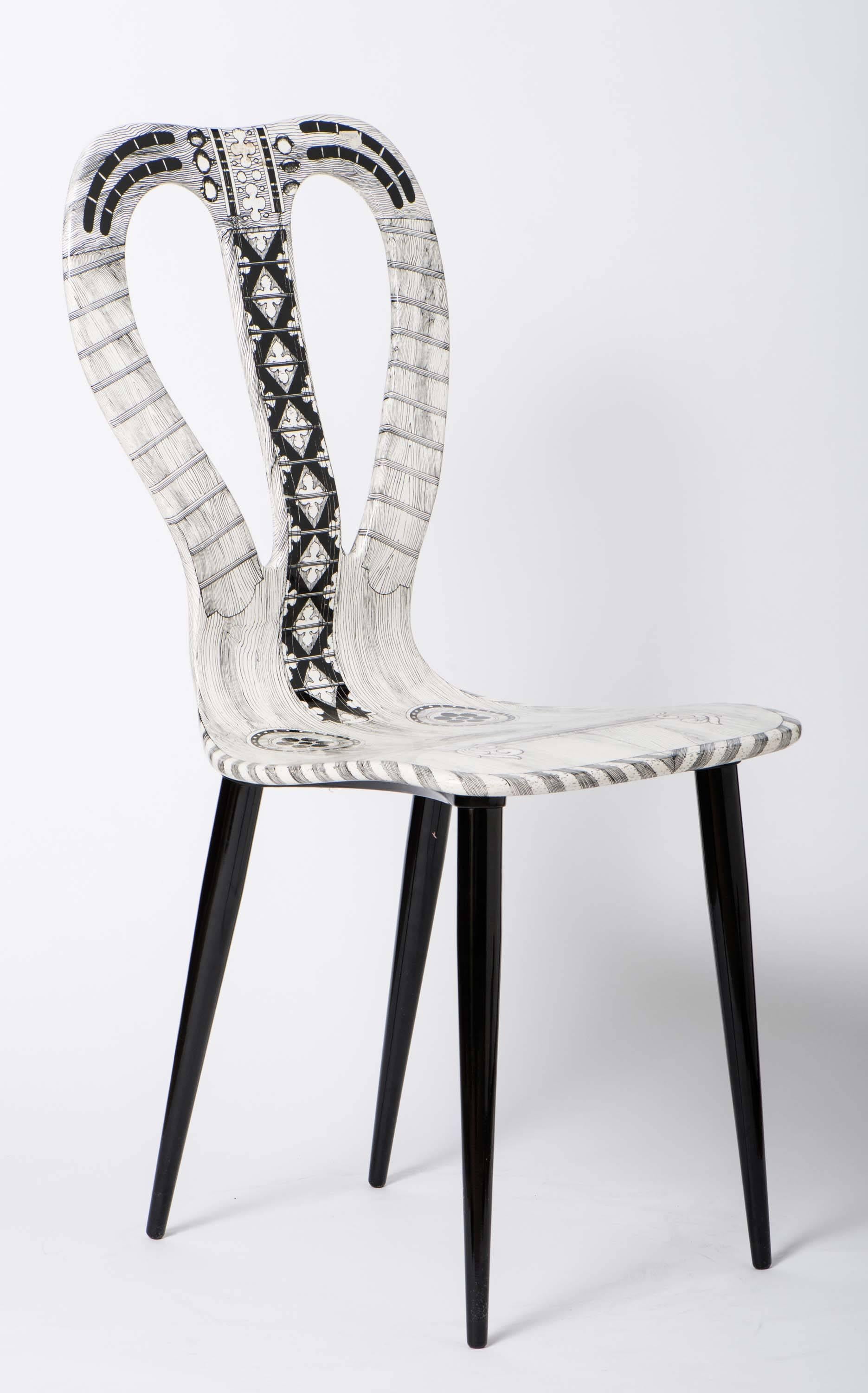 Italian Chair by Atelier Fornasetti