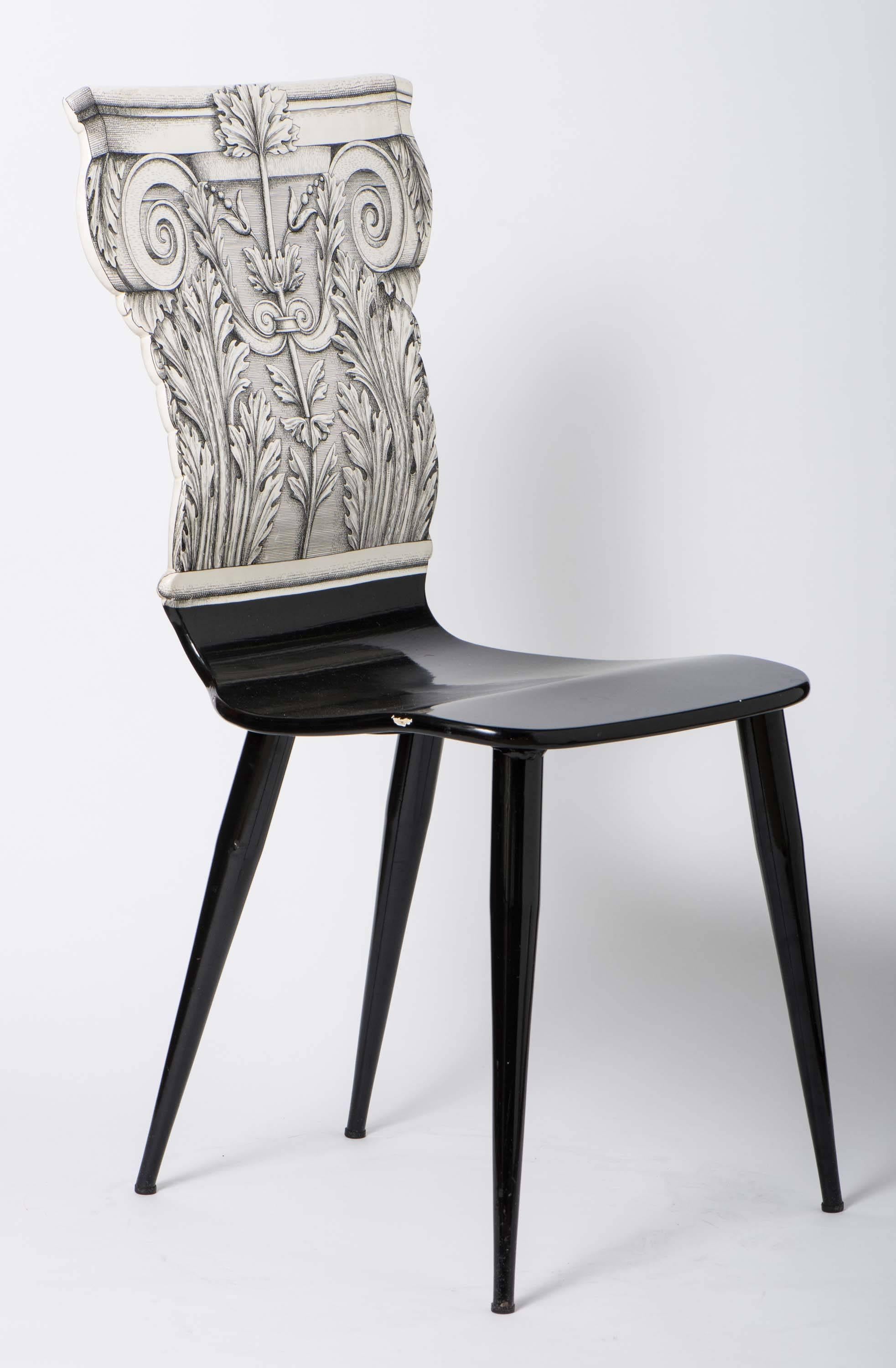 fornasetti chairs for sale