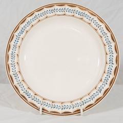Four Wedgwood Creamware Dishes in the Lag and Feather Pattern