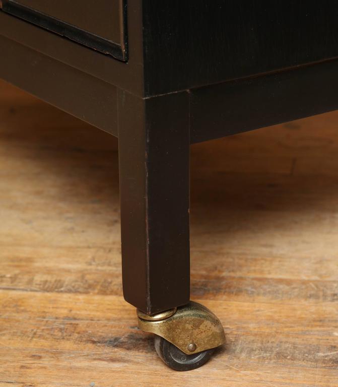 Mahogany Locking Bar by Edward Wormley at 1stDibs