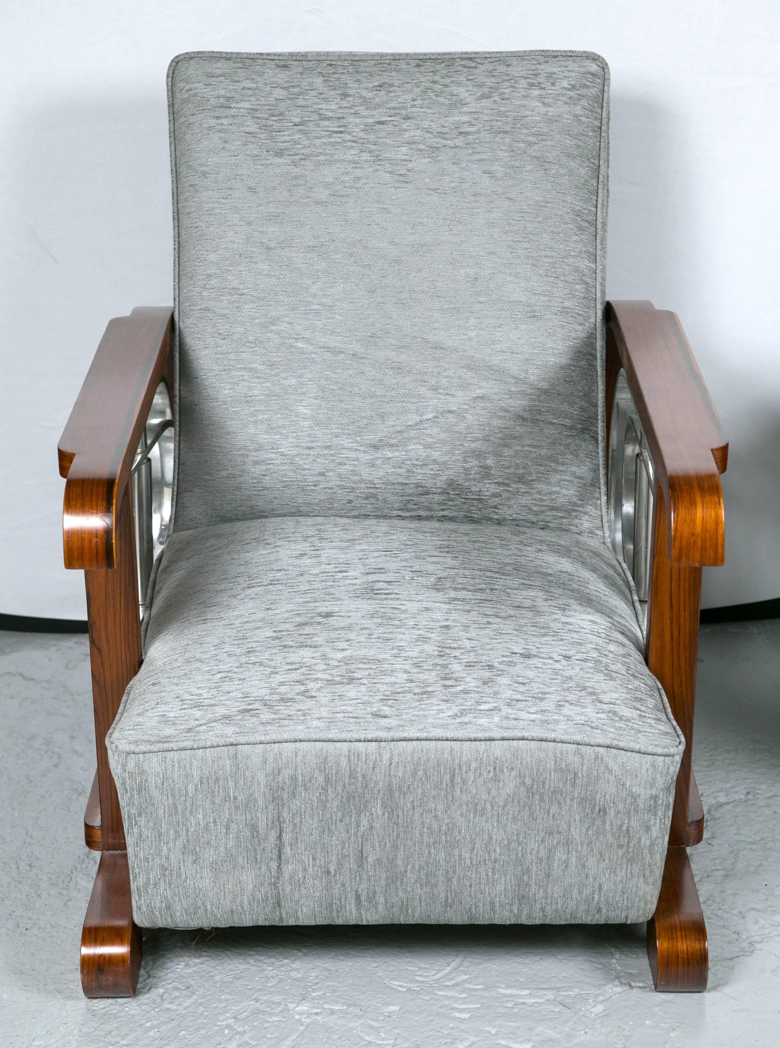 20th Century Set of Ten Mid-Century Modern Art Deco Style Lounge / Theater Chairs