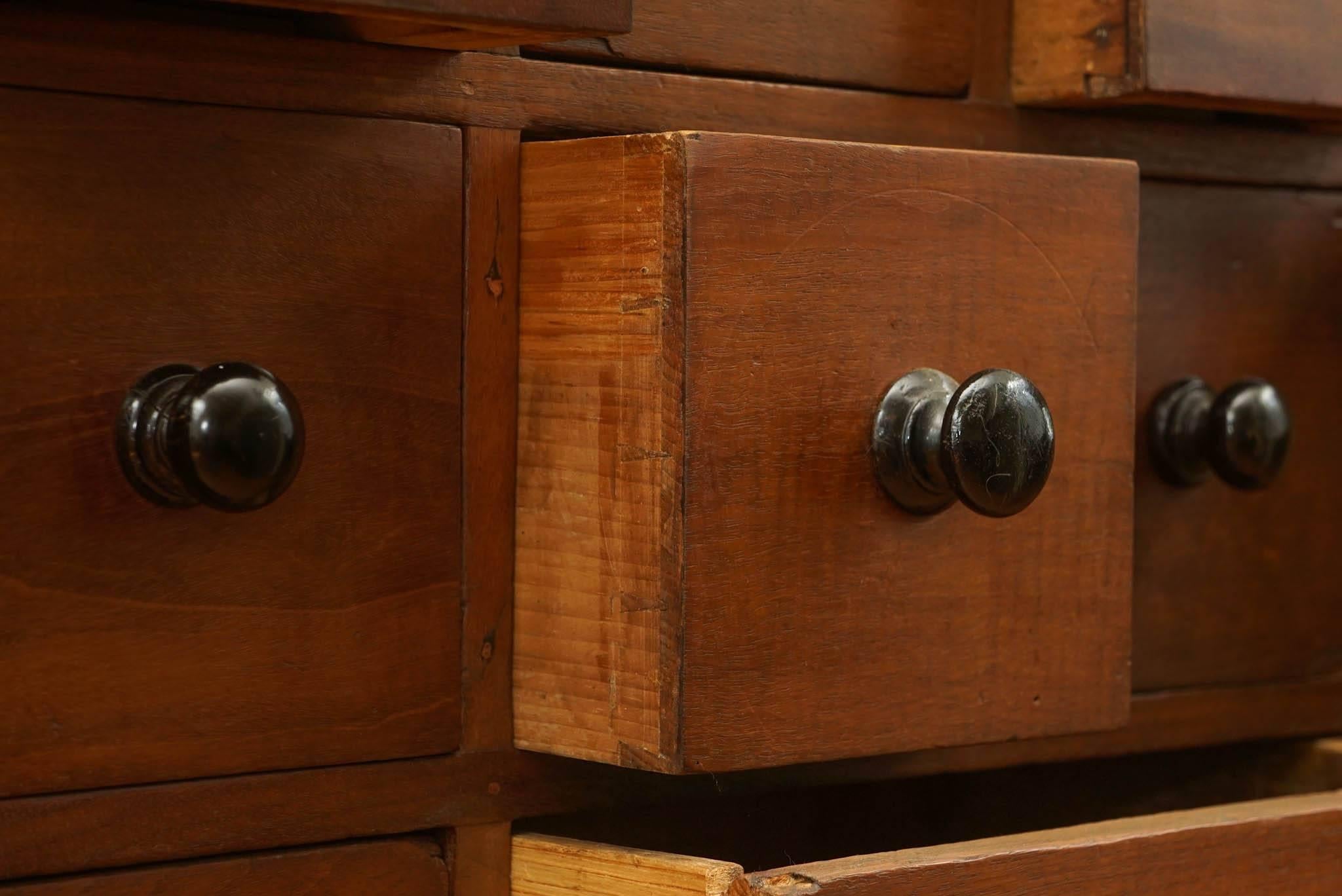 Mid-19th Century 34-Drawer Apothecary