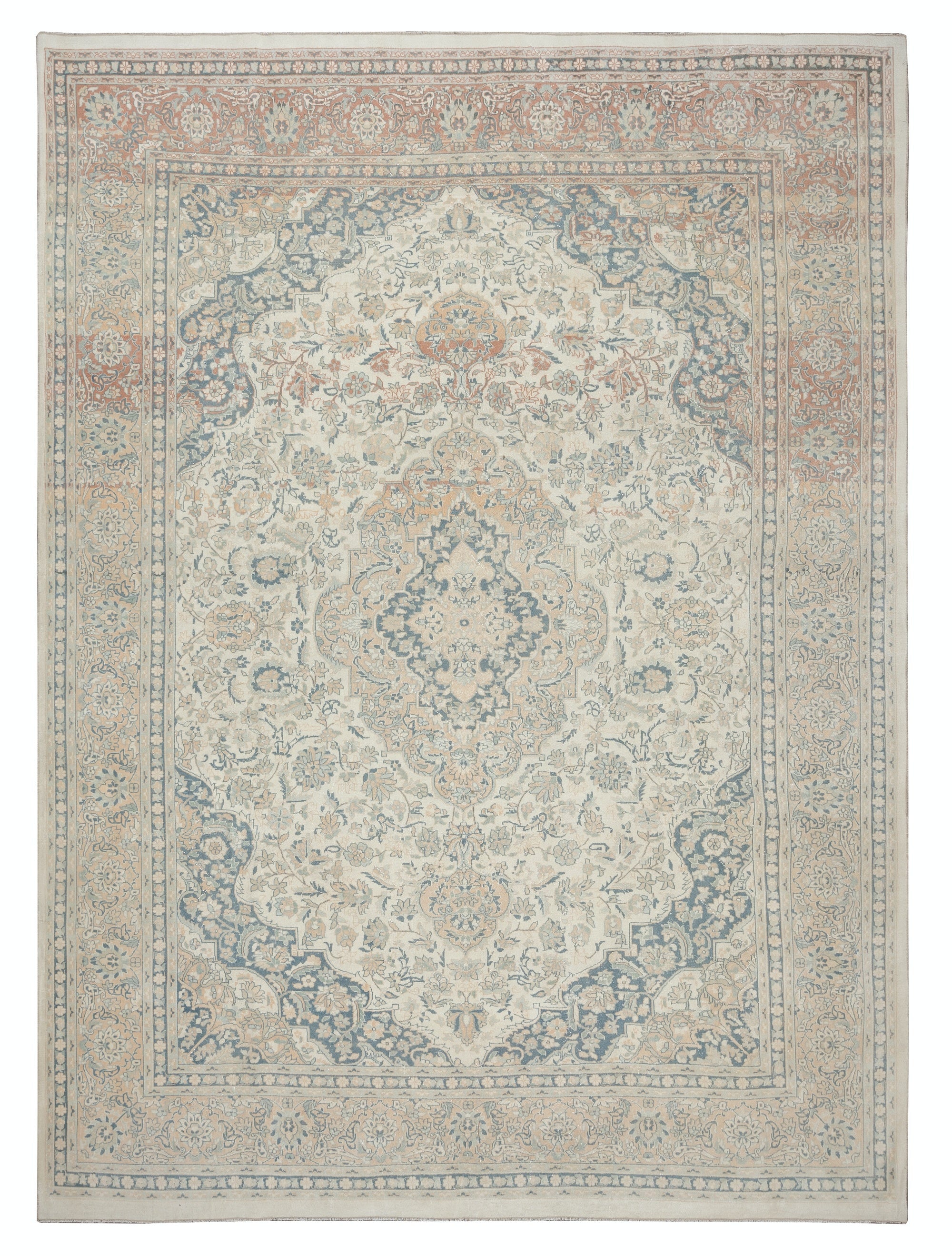 8.3x11 ft One of a kind Vintage Turkish Rug, Handmade Farmhouse Decor Carpet