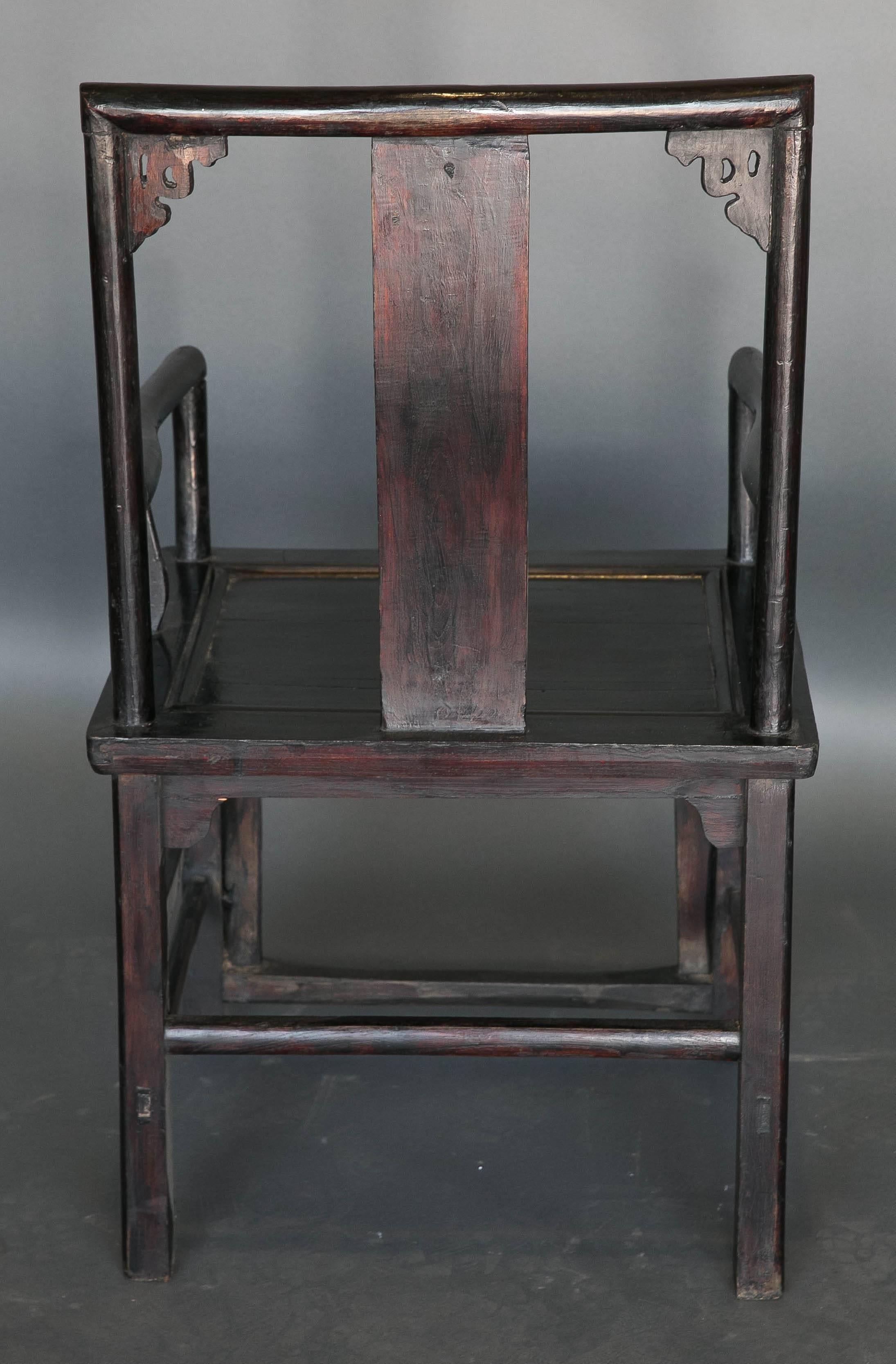 qing lacquer chairs