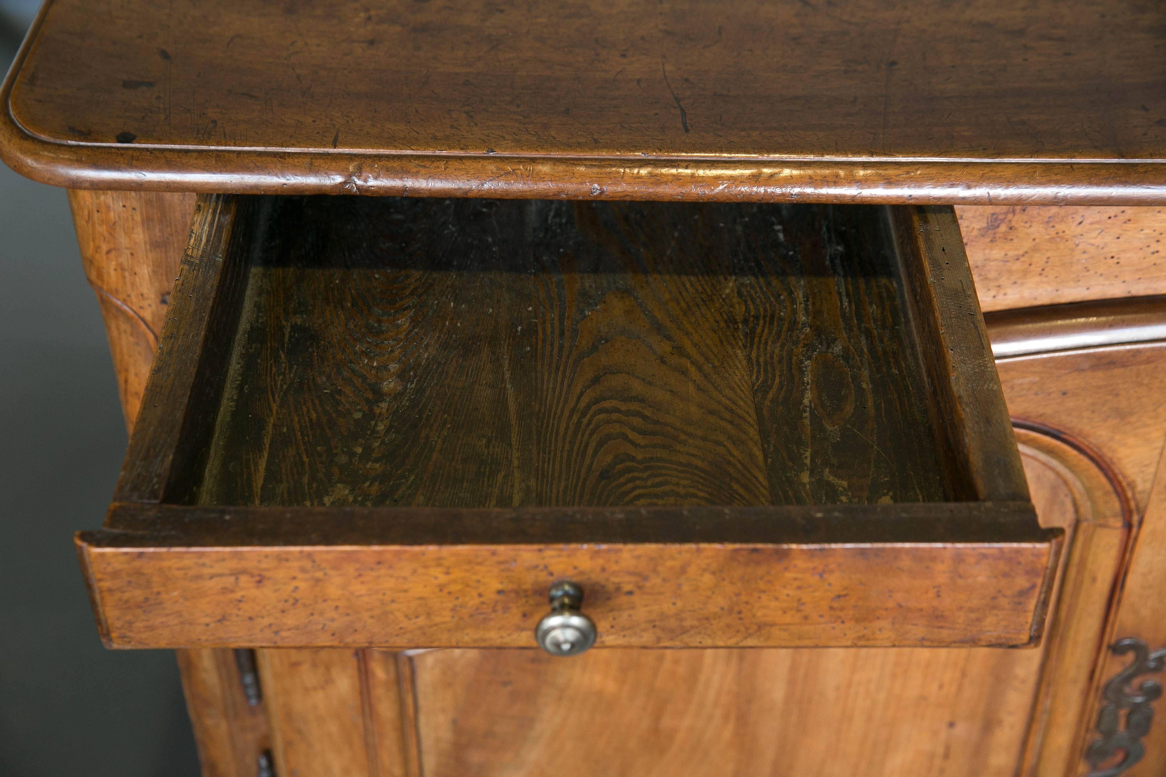 French 18th Century Walnut Buffet For Sale