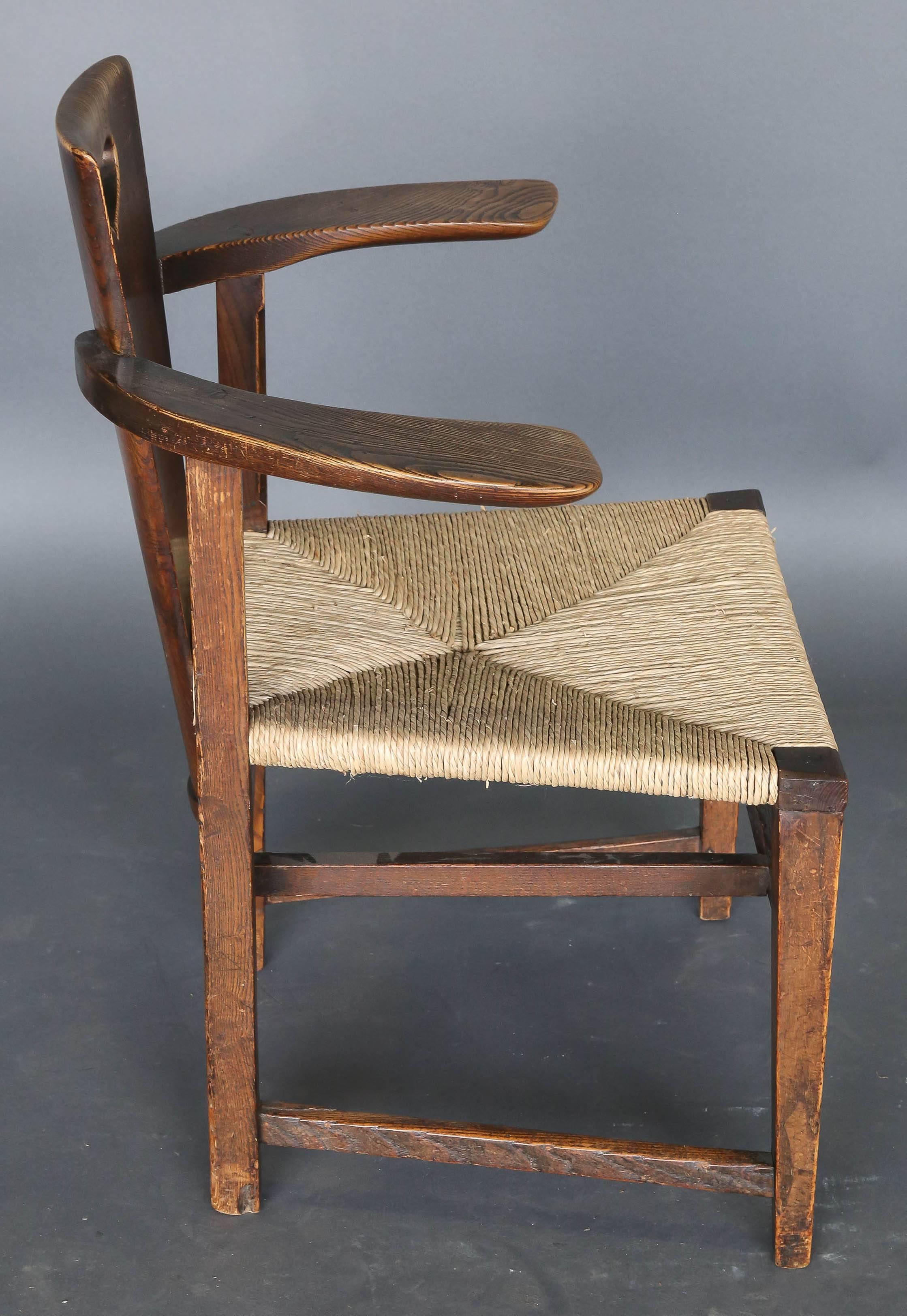 Antike Abingwood-Stühle aus Eschenholz von George Walton aus dem 19. Jahrhundert im Zustand „Hervorragend“ im Angebot in Houston, TX