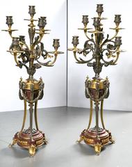 Pair of French Candelabra