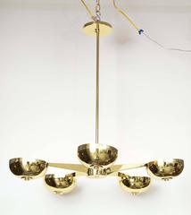 Five-Light Chandelier by Gerald Thurston for Lightolier