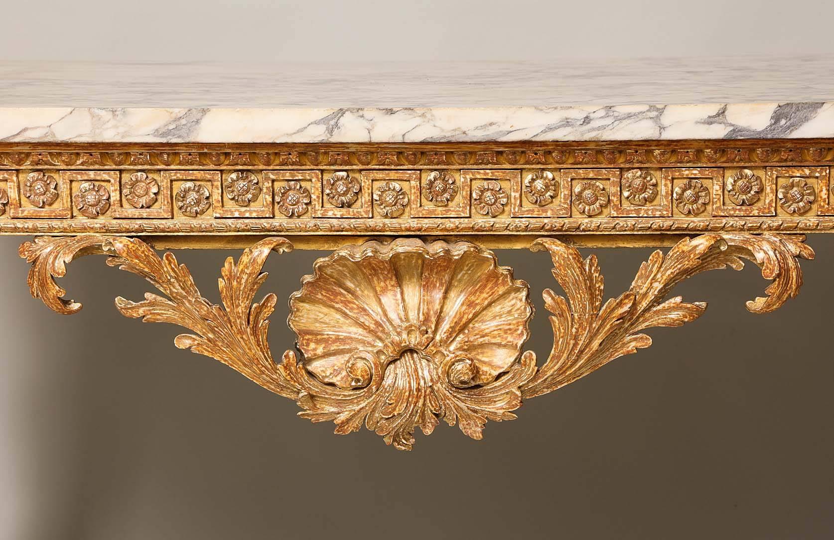 Important George II Console Table In Excellent Condition In Greenwich, CT