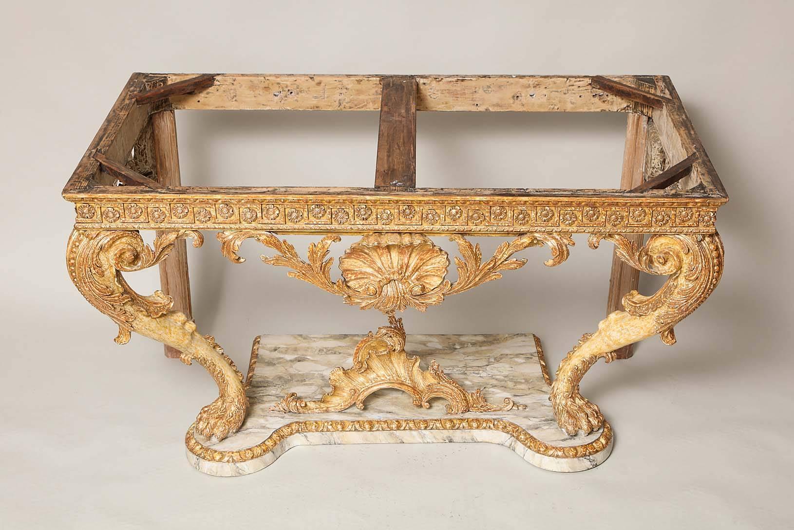 Important George II Console Table 3
