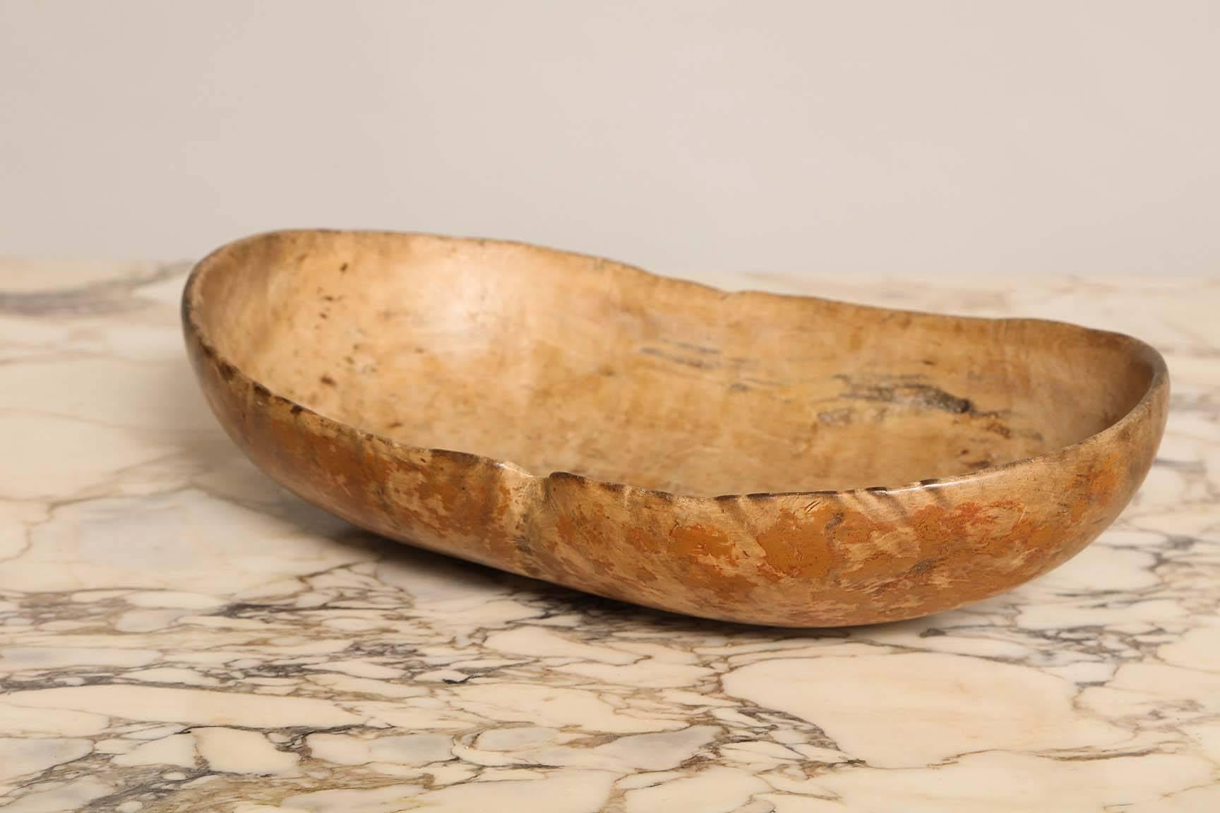 Collection of Swedish 18th and 19th Century Burl Bowls In Excellent Condition In Greenwich, CT