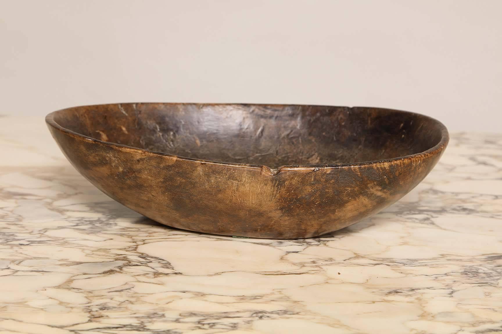 18th Century Collection of Swedish 18th and 19th Century Burl Bowls