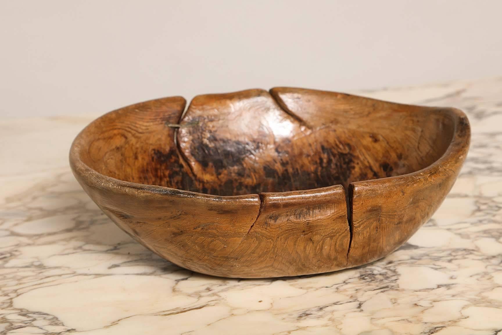 Collection of Swedish 18th and 19th Century Burl Bowls 1
