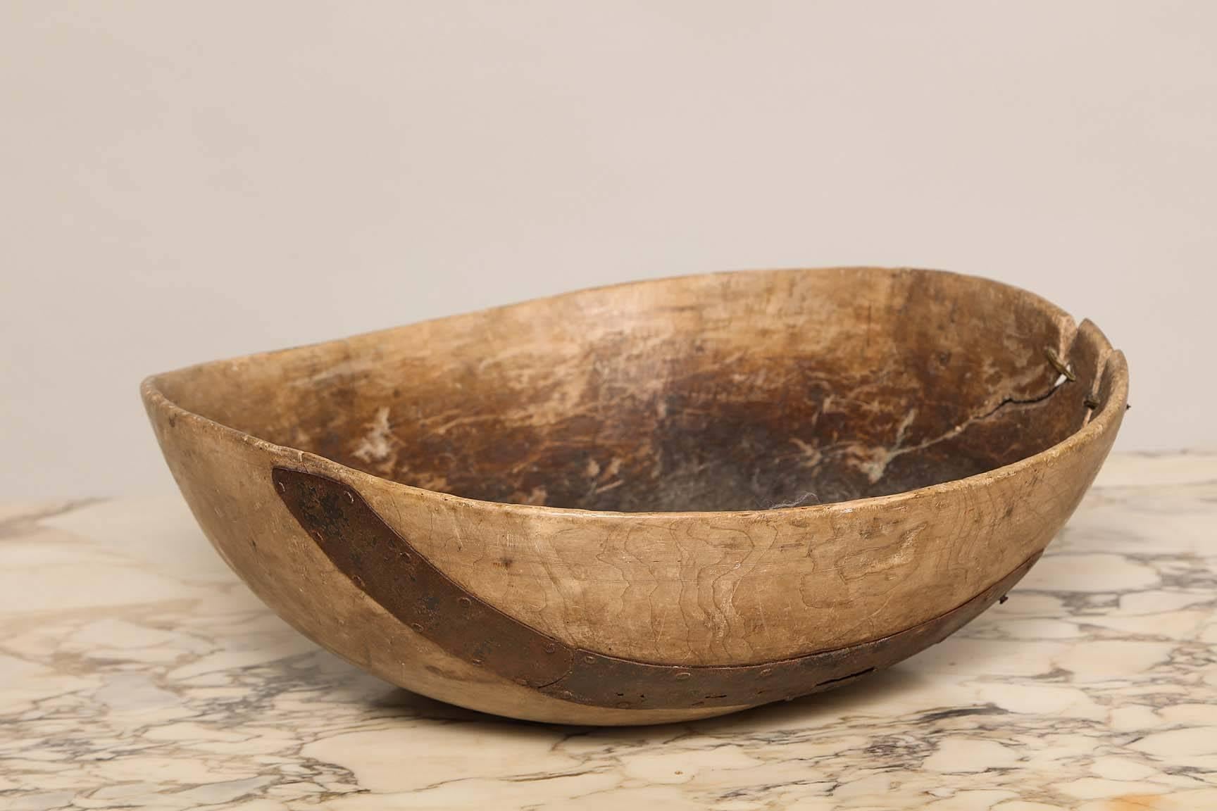 Collection of Swedish 18th and 19th Century Burl Bowls 2