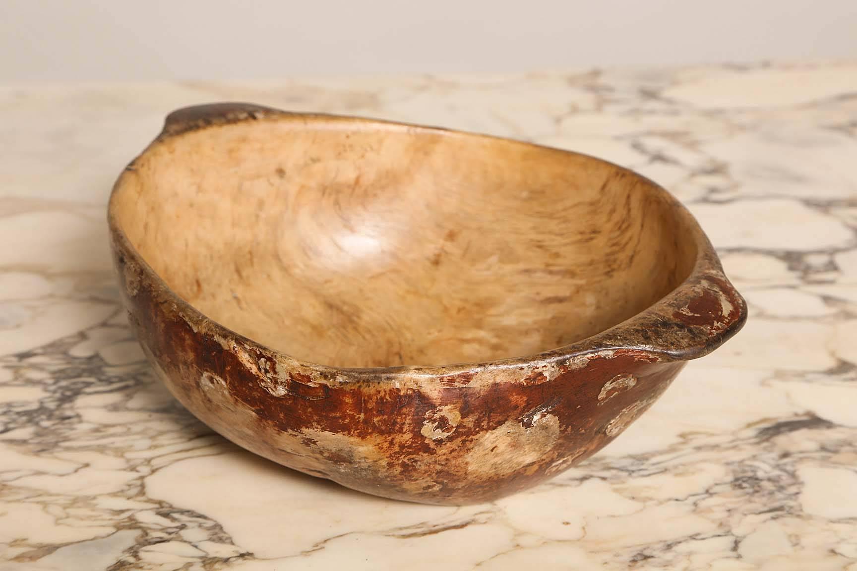 Collection of Swedish 18th and 19th Century Burl Bowls 3