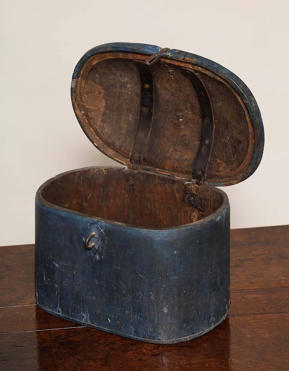 Late 18th Century 18th Century Norwegian Dugout Pantry Box