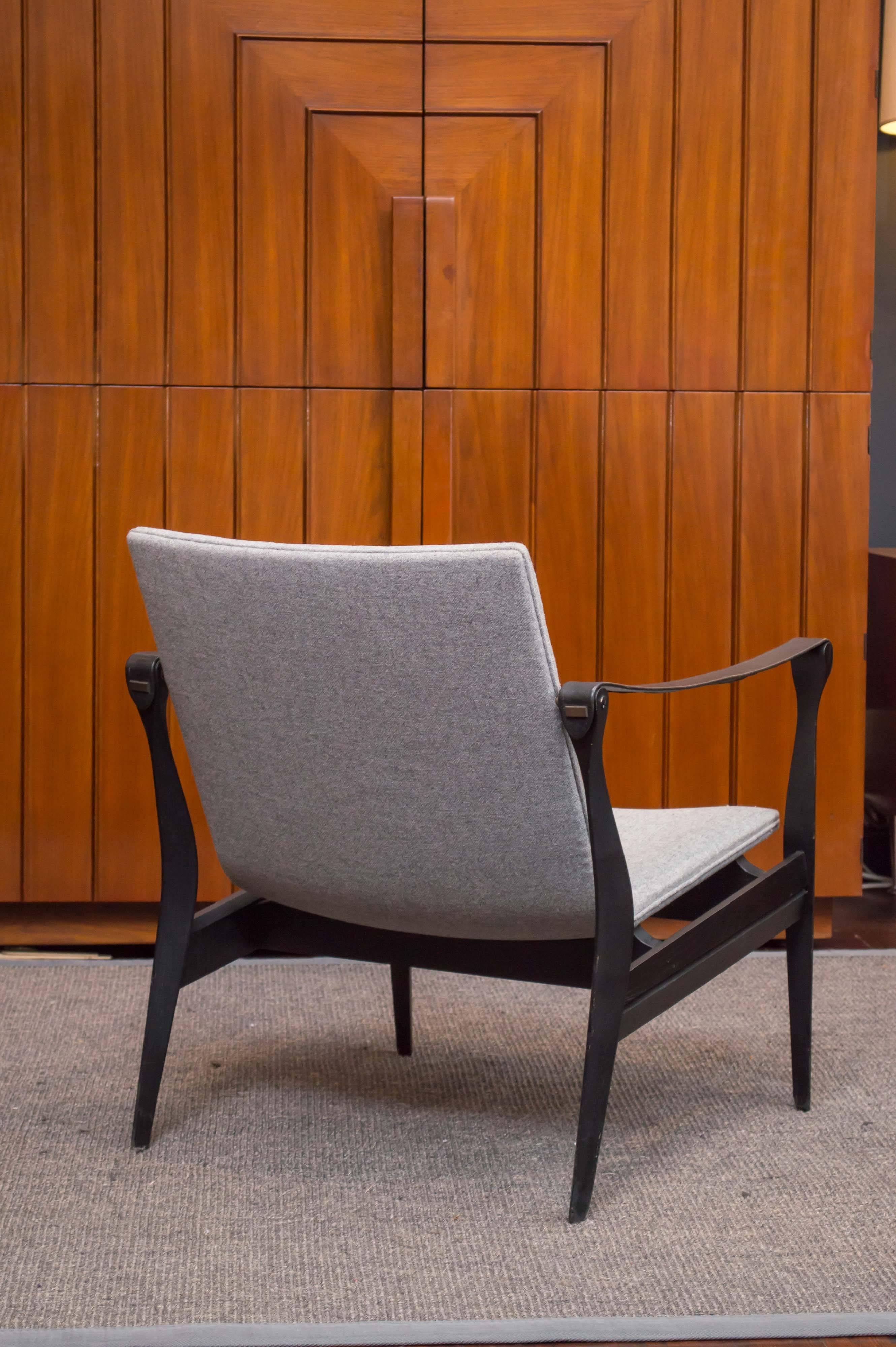 Mid-20th Century Karen and Ebbe Clemmensen Lounge Chair