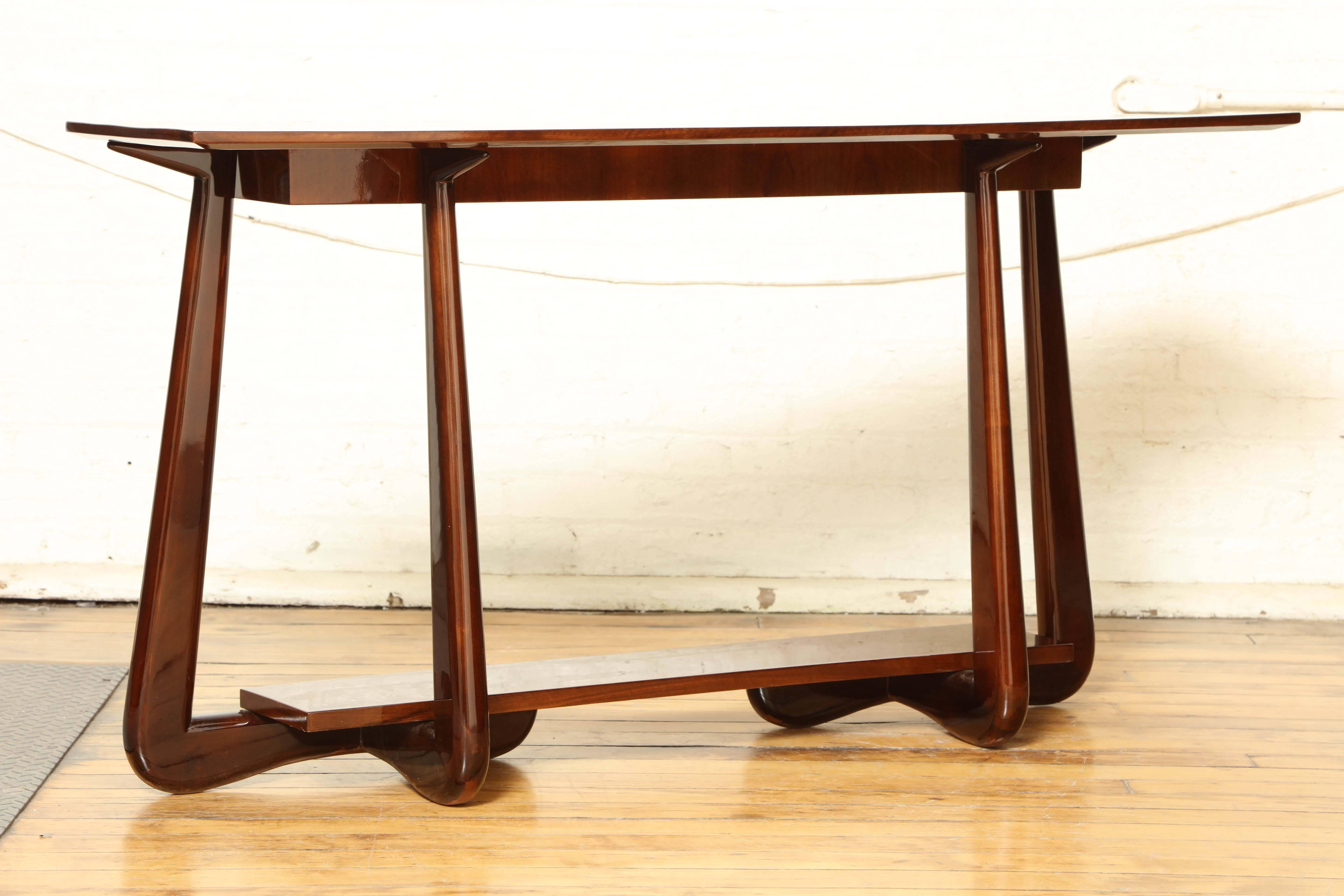 Art Deco Console Table In Excellent Condition In New York, NY