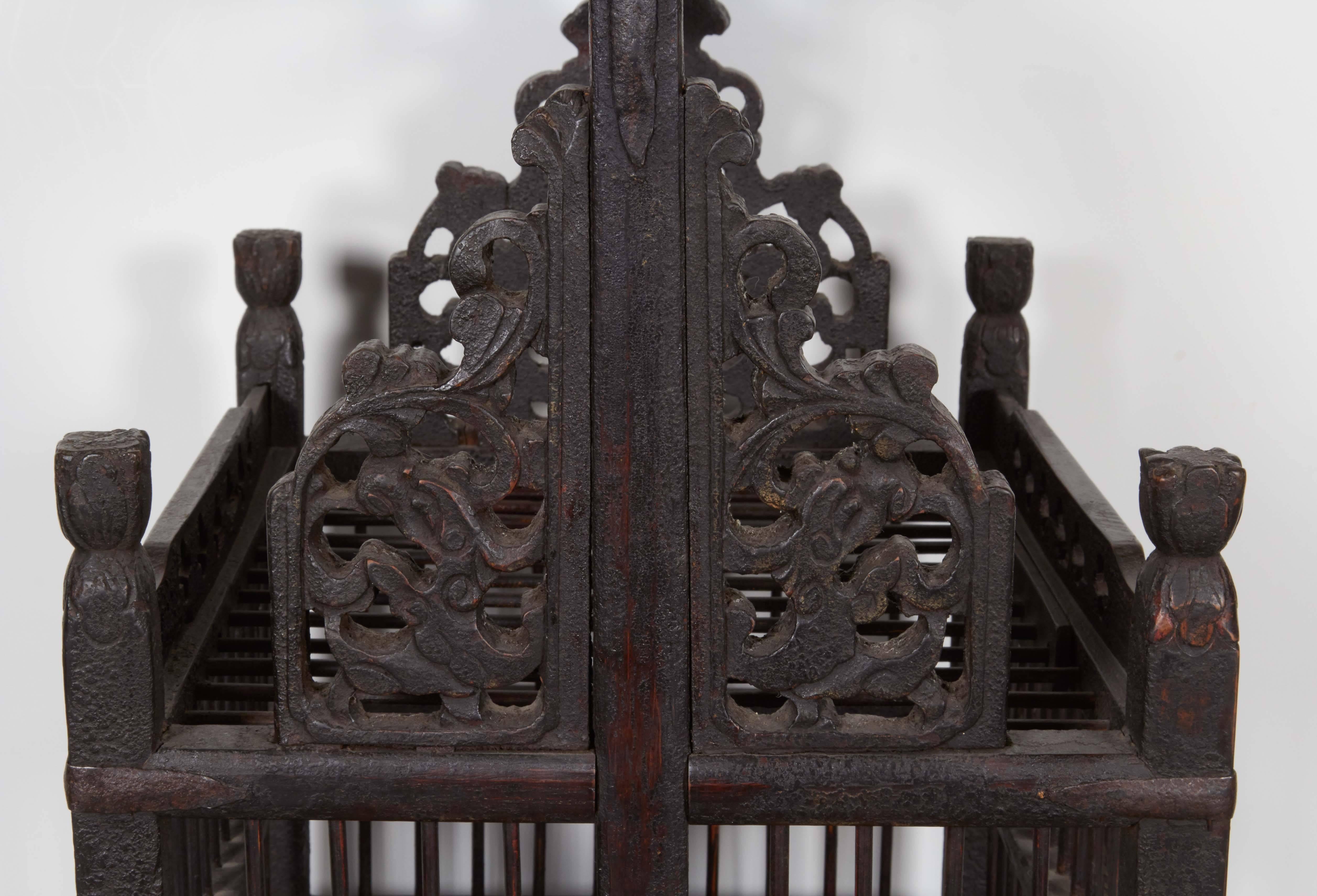 Late 19th Century 19th Century Chinese Birdcage For Sale