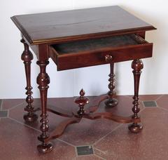 French Louis XVIII Style Walnut Table